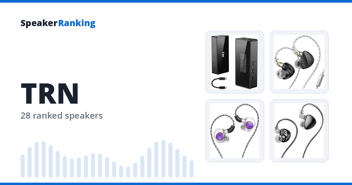 TRN Speaker Rankings and Reviews