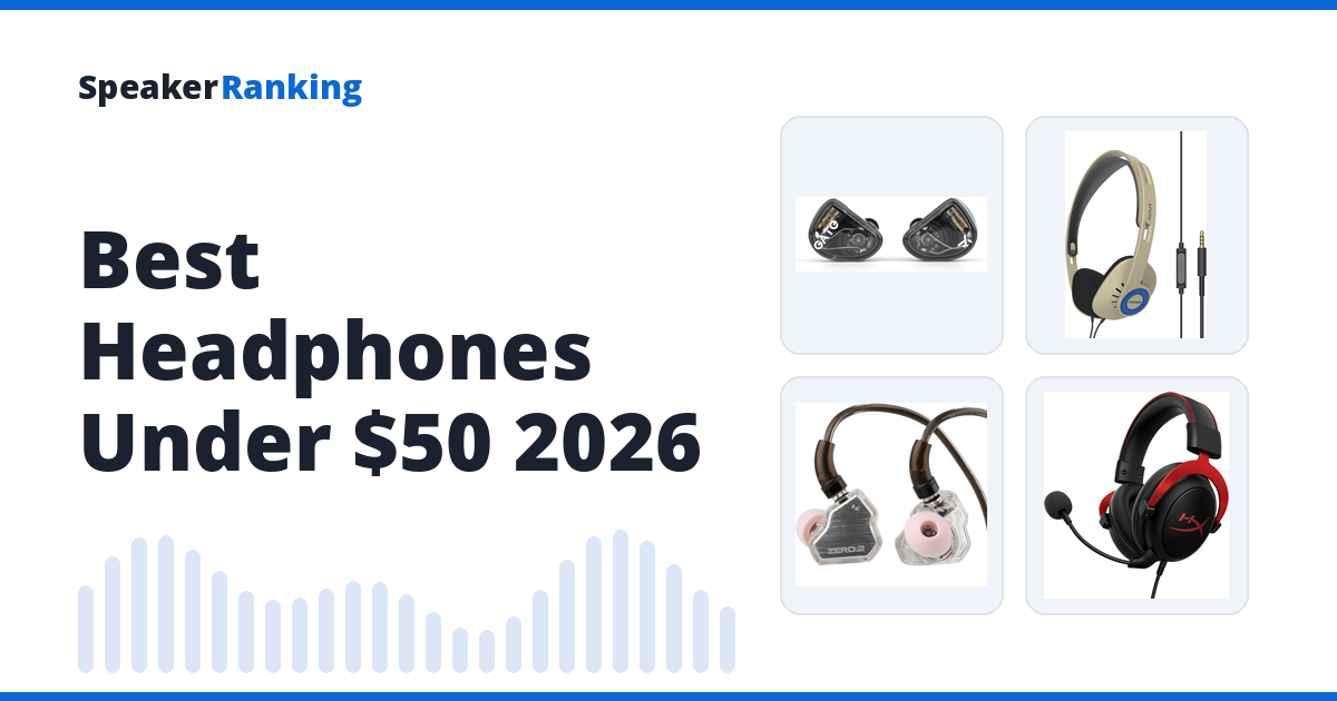 Best Headphones Under $50 2026