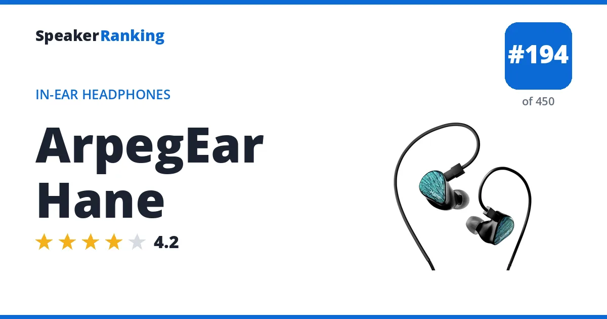 ArpegEar Hane ranking card