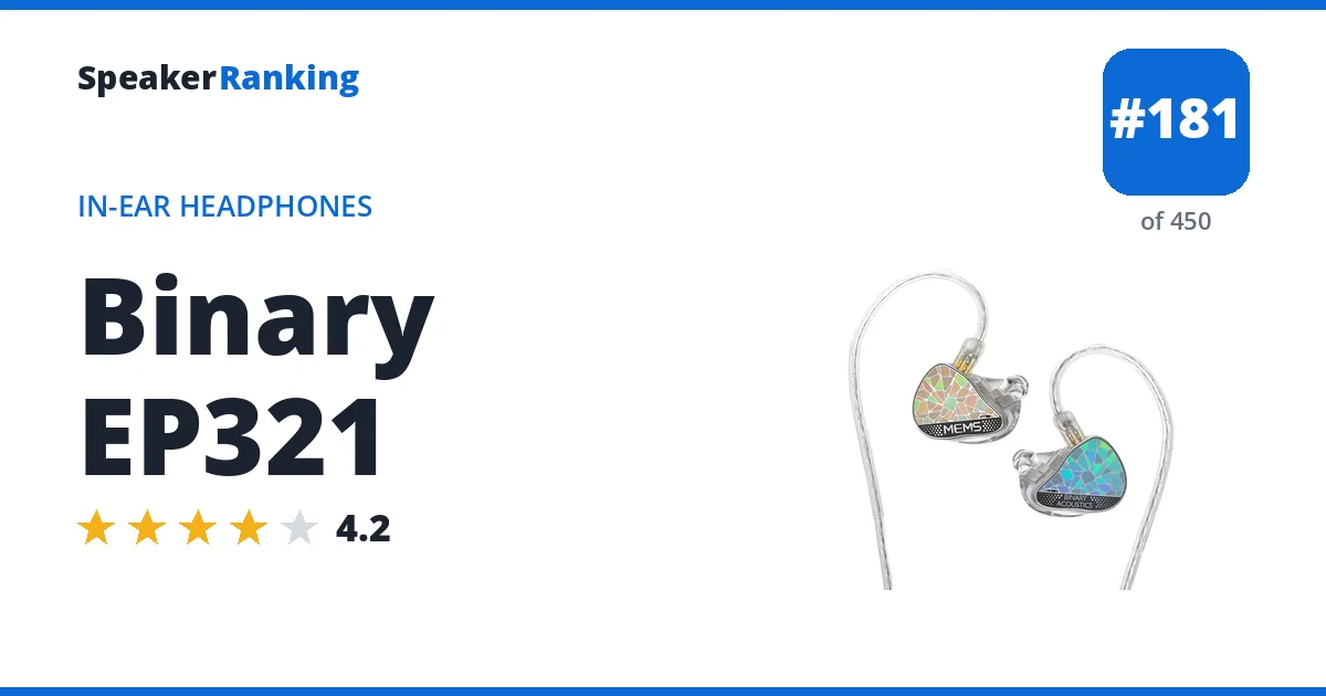 Binary EP321 ranking card
