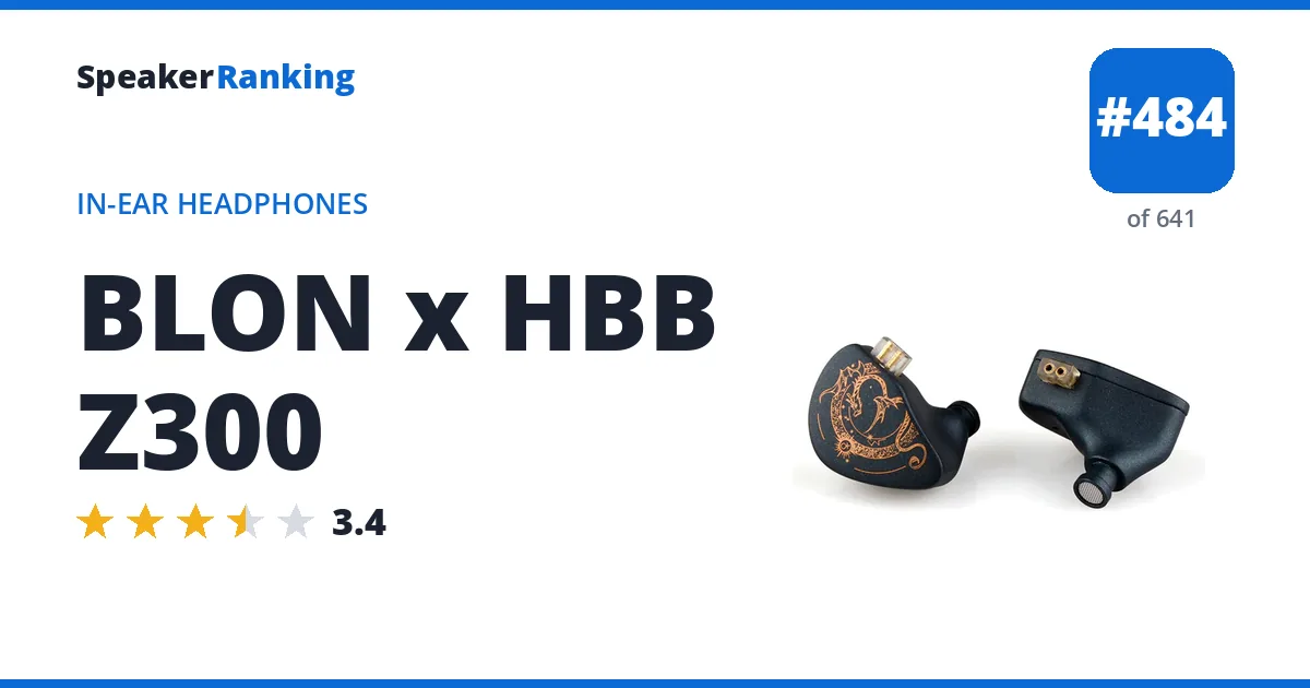 BLON x HBB Z300 ranking card