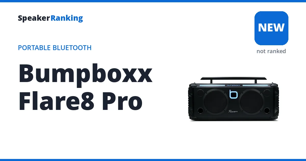 Bumpboxx Flare8 Pro, not yet ranked