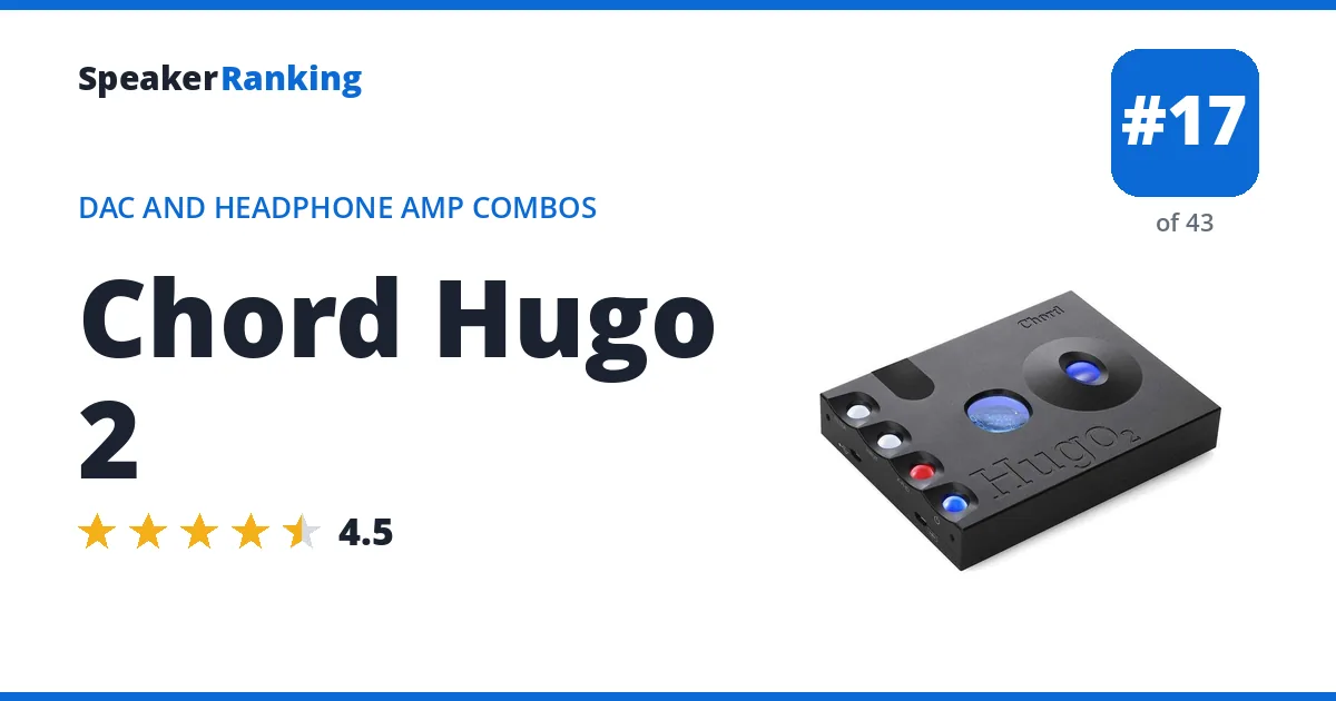 Chord Hugo 2 ranking card