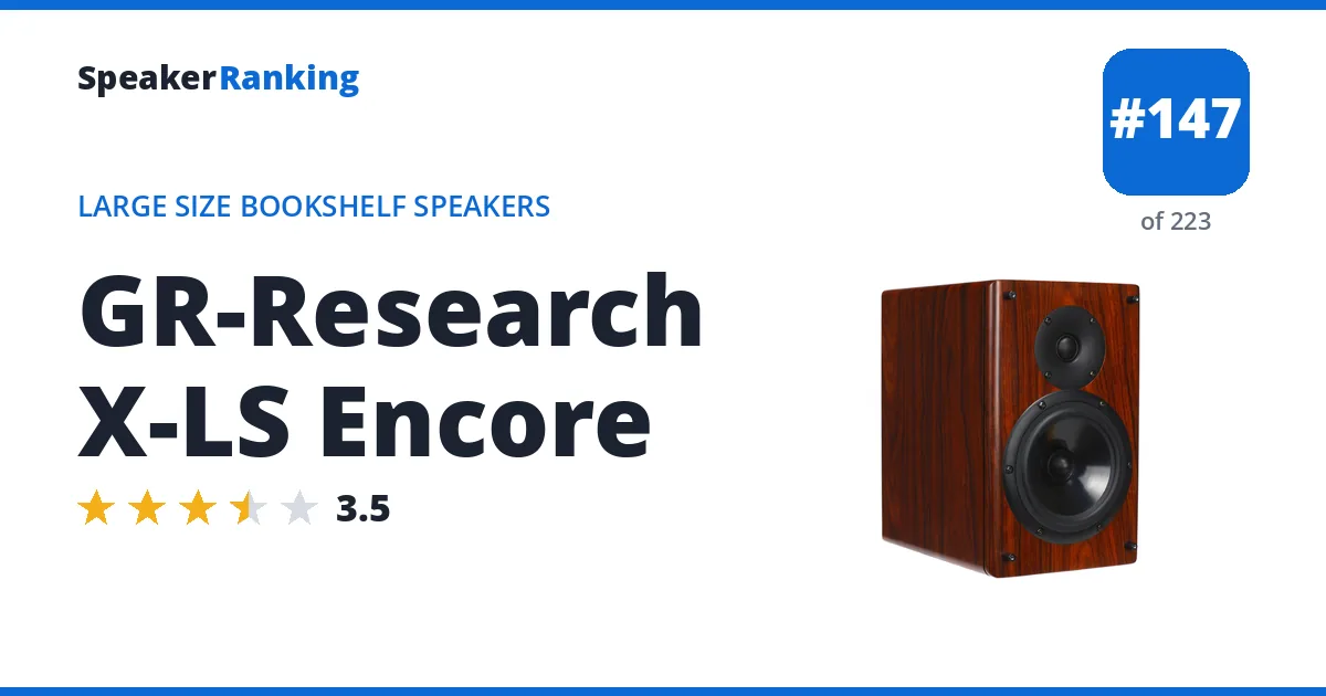 GR-Research X-LS Encore ranking card