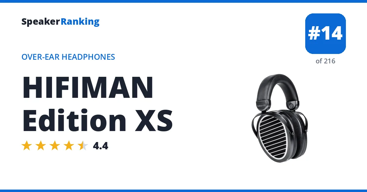 HIFIMAN Edition XS ranking card
