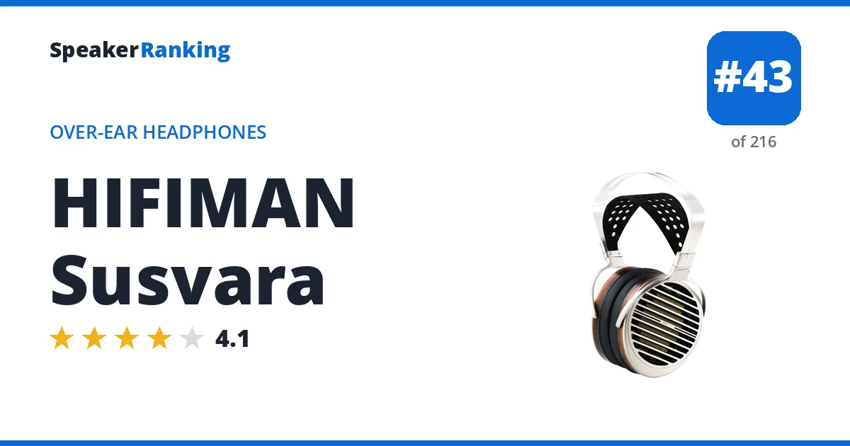 HIFIMAN Susvara ranking card
