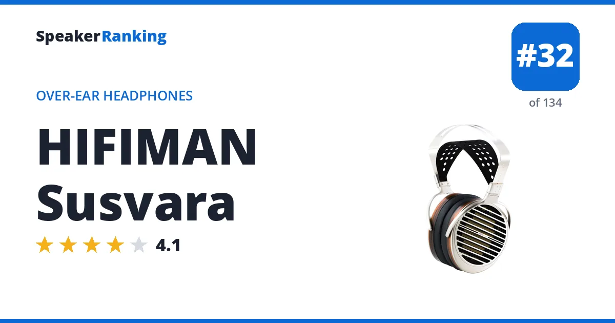 HIFIMAN Susvara ranking card