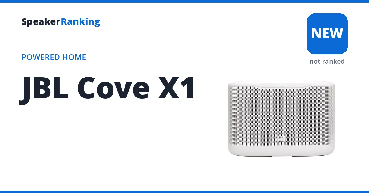 JBL Cove X1, not yet ranked