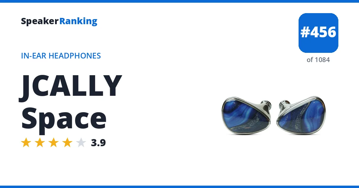 JCALLY Space - ranked #454 of 1061 In-Ear Headphones · Editor's rating 3.9/5