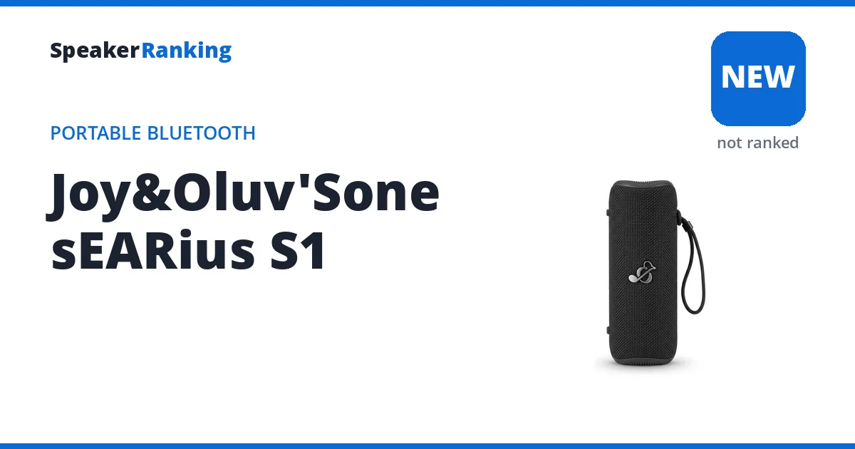 Joy&Oluv'Sone sEARius S1, not yet ranked