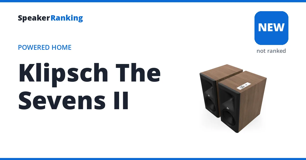 Klipsch The Sevens II, not yet ranked