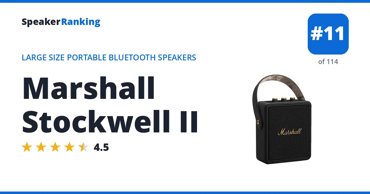Marshall Stockwell II ranking card