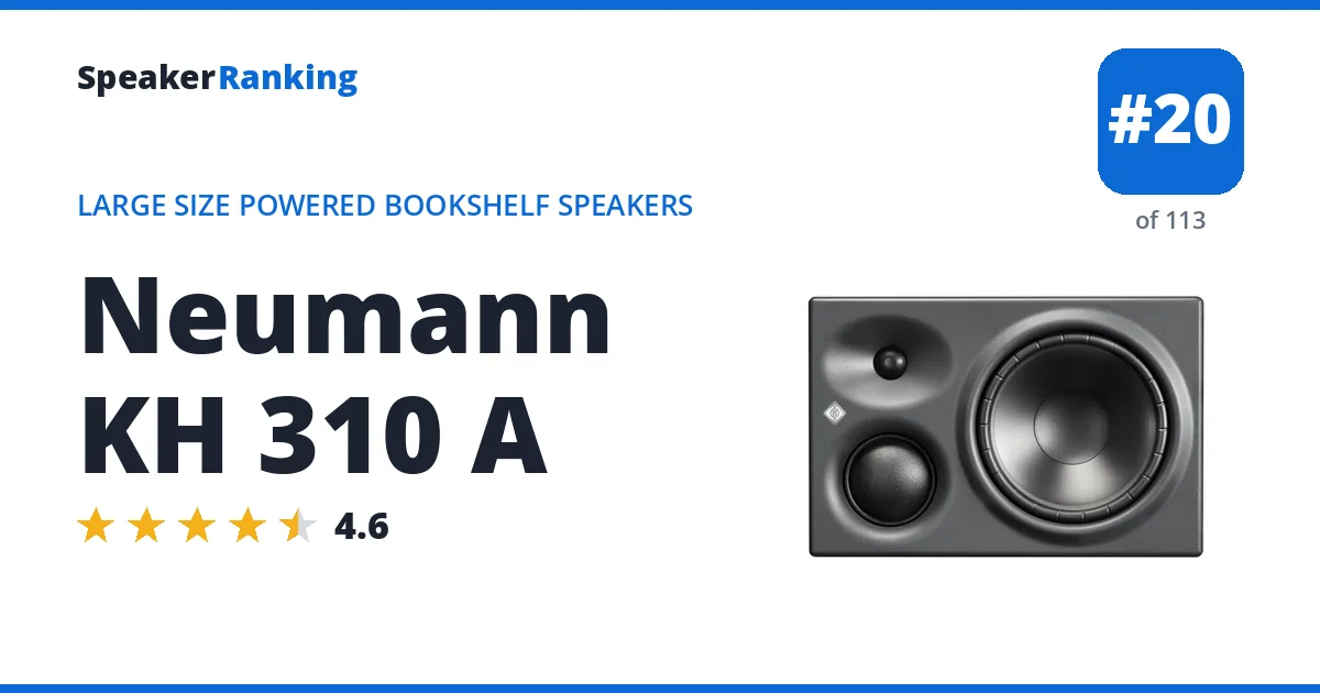 Neumann KH 310 A ranking card