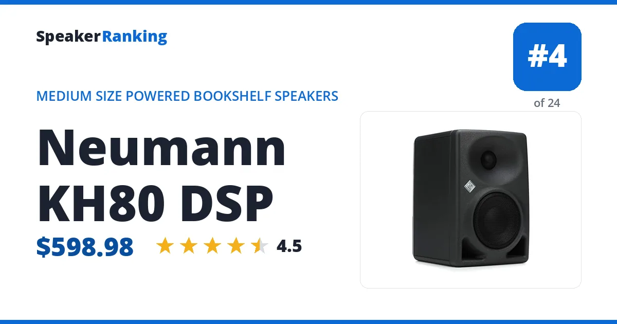 Neumann KH80 DSP ranking card