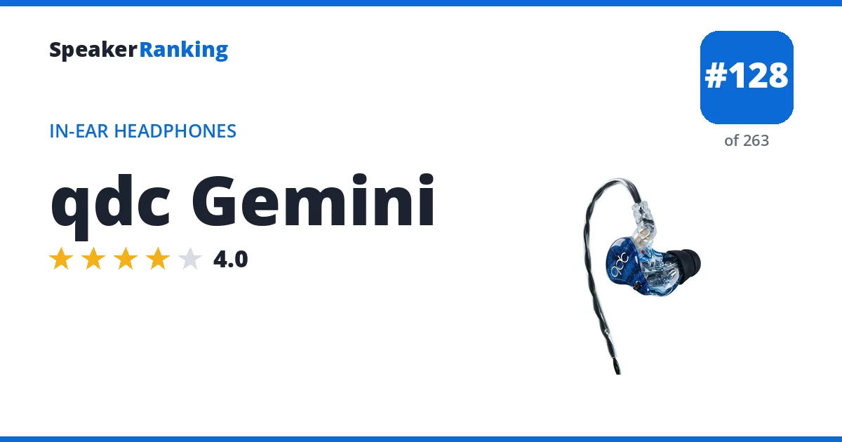 qdc Gemini ranking card