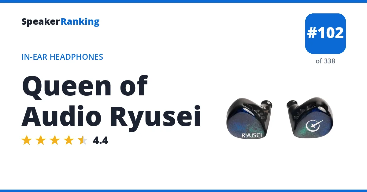 Queen of Audio Ryusei ranking card