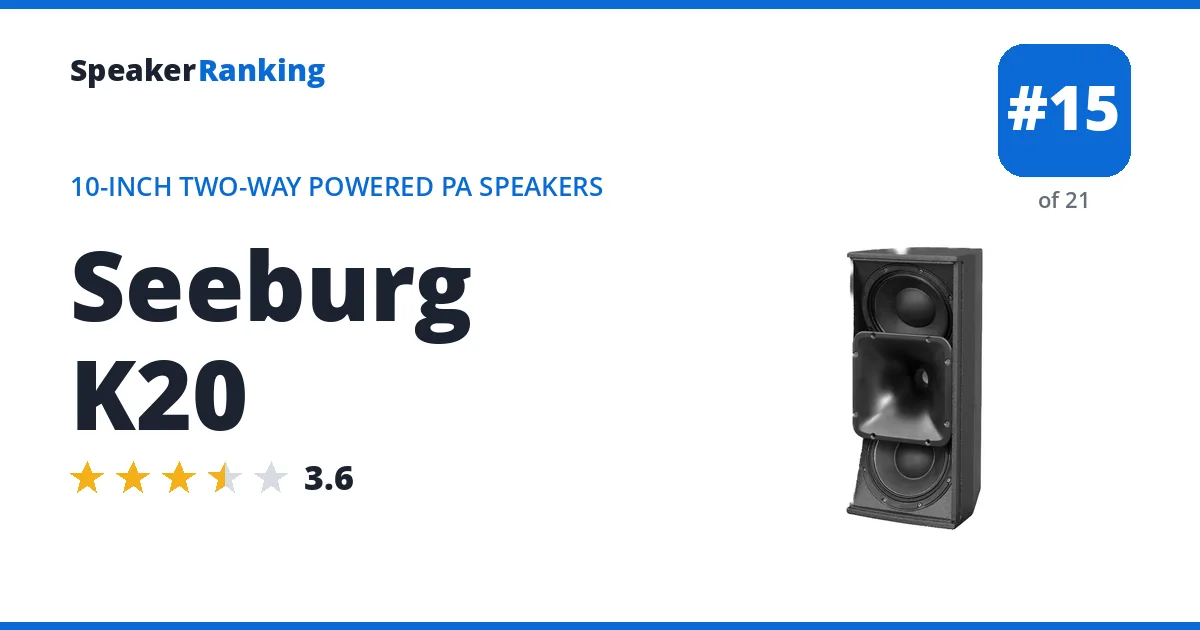 Seeburg K20 ranking card