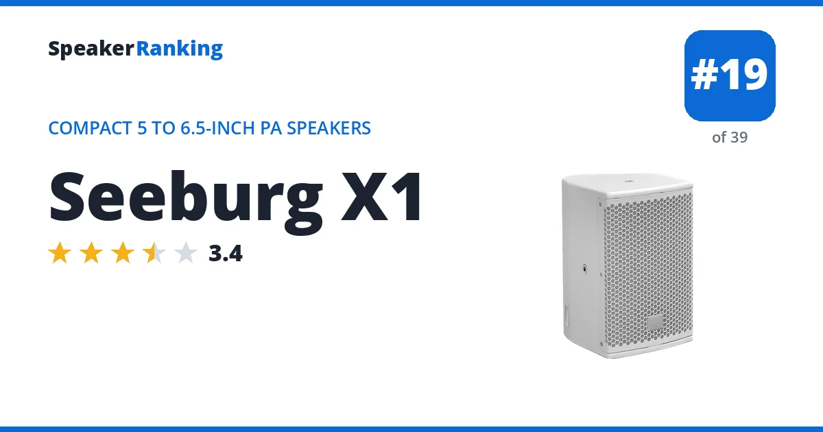 Seeburg X1 ranking card