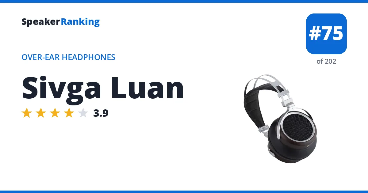 Sivga Luan ranking card
