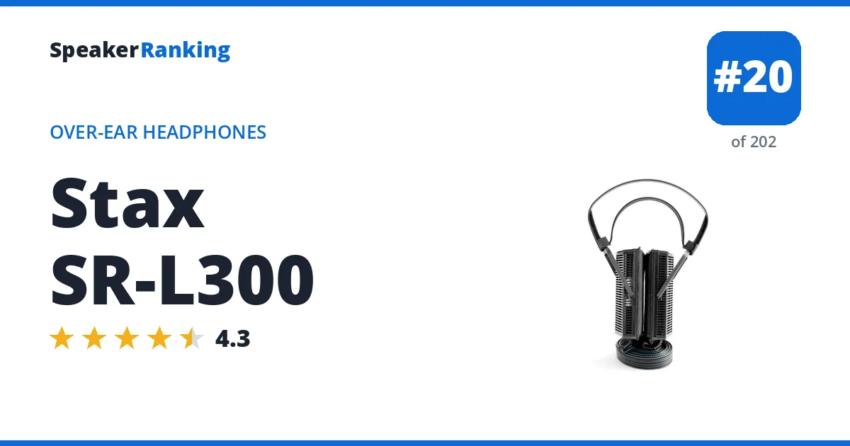 Stax SR-L300 ranking card
