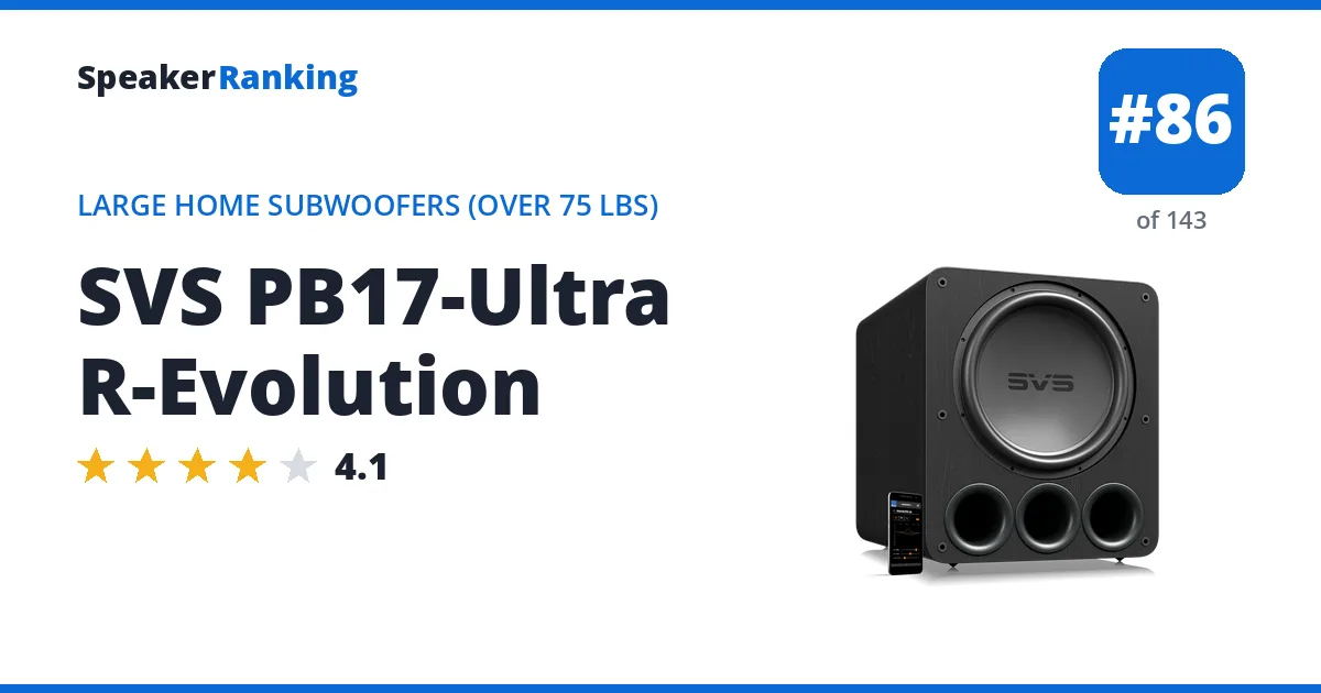 SVS PB17-Ultra R-Evolution ranking card