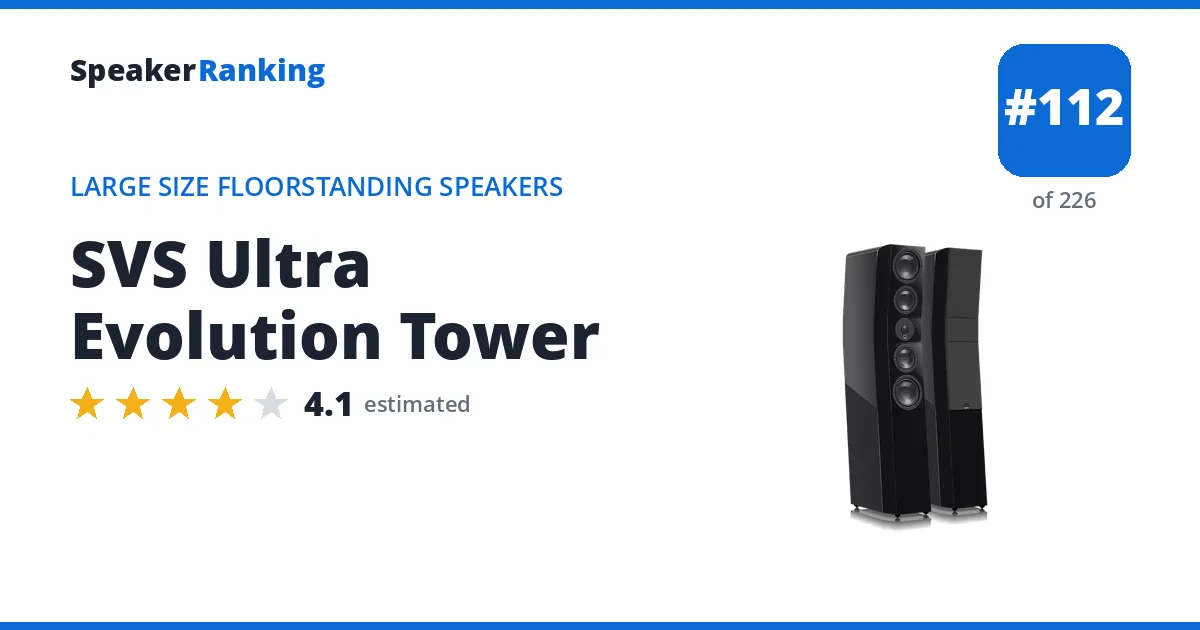 SVS Ultra Evolution Tower ranking card