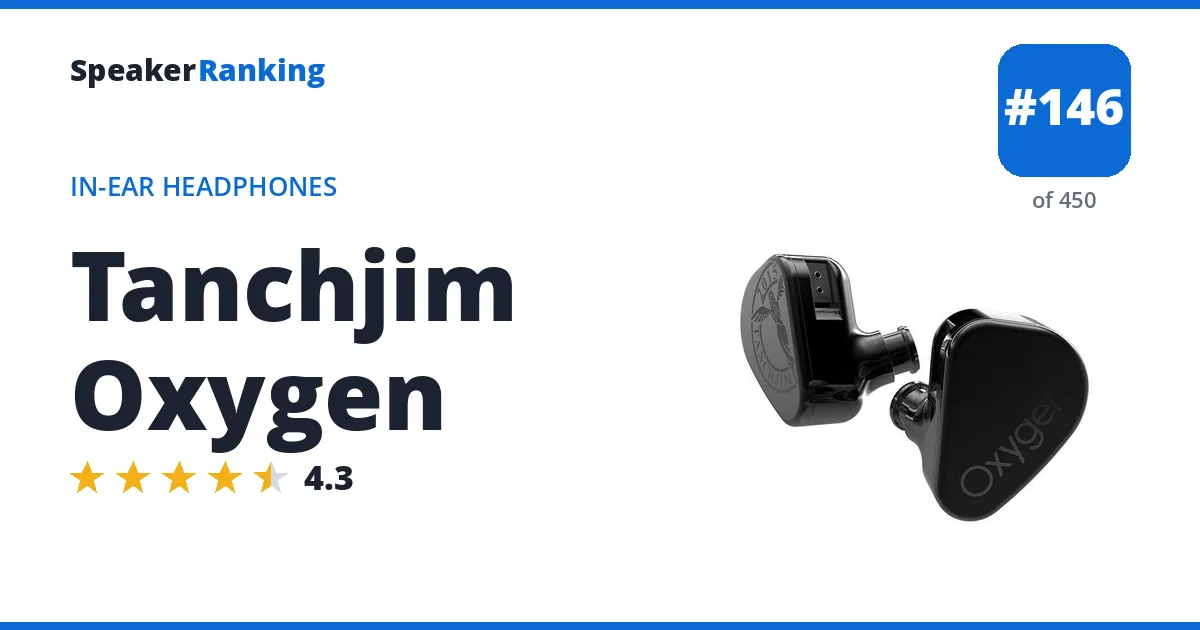 Tanchjim Oxygen ranking card