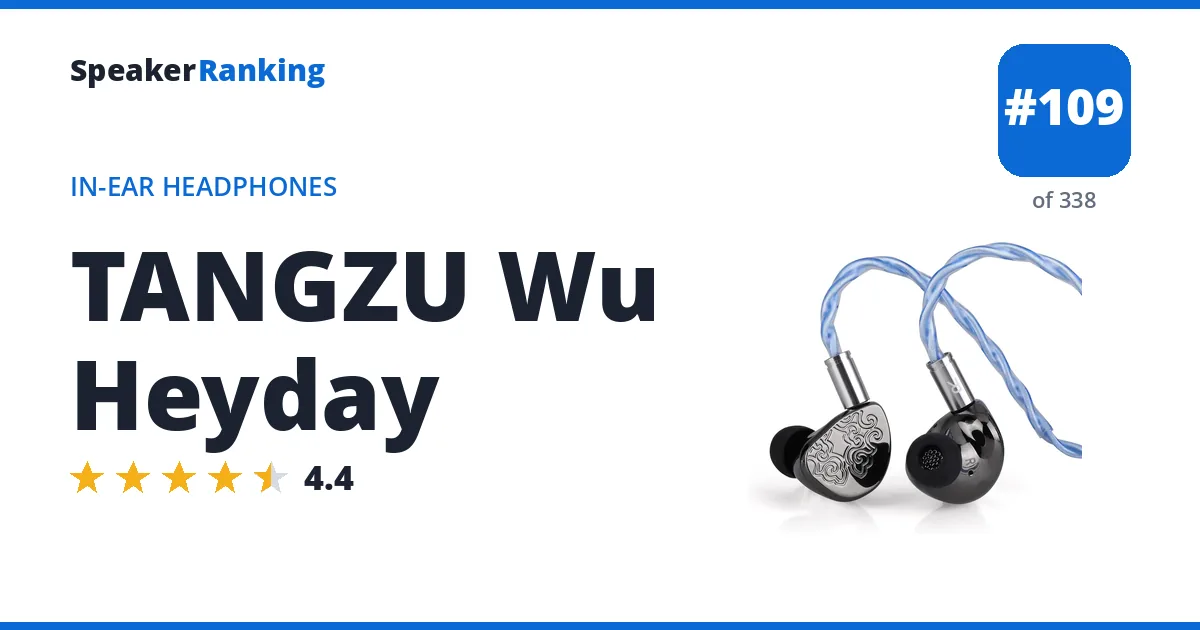 TANGZU Wu Heyday ranking card