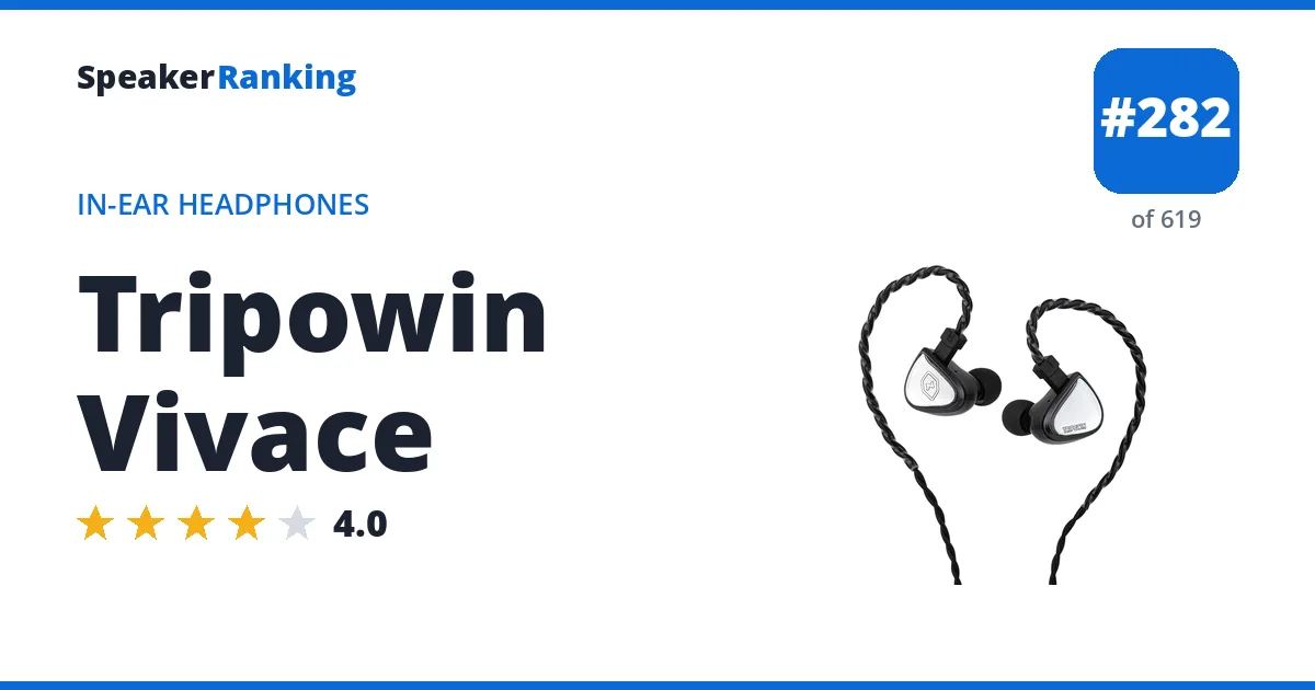 Tripowin Vivace ranking card