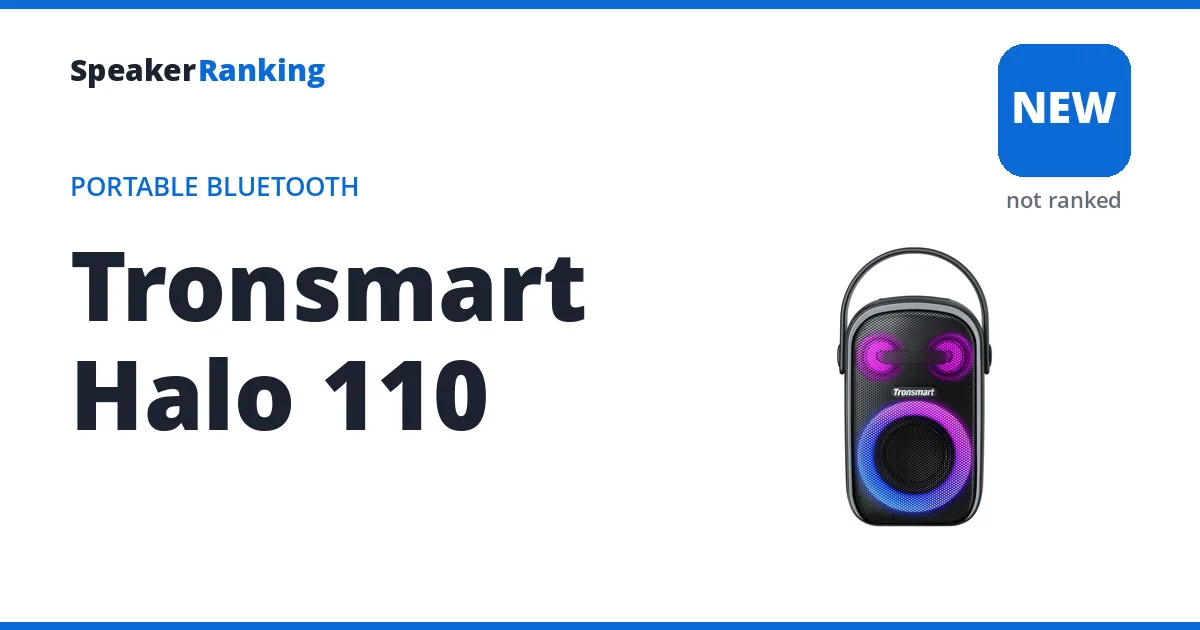 Tronsmart Halo 110, not yet ranked