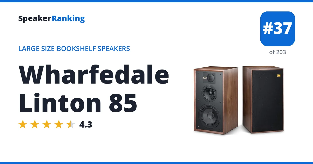 Wharfedale Linton 85 ranking card