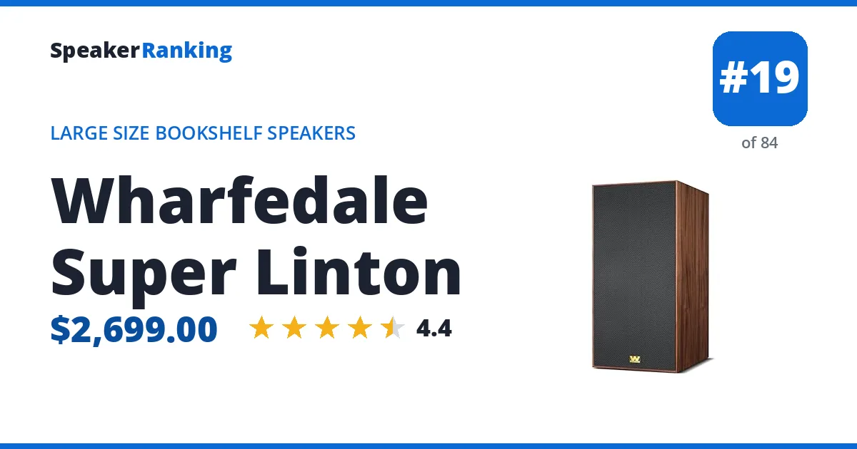 Wharfedale Super Linton ranking card