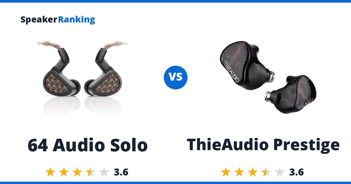 64 Audio Solo vs ThieAudio Prestige