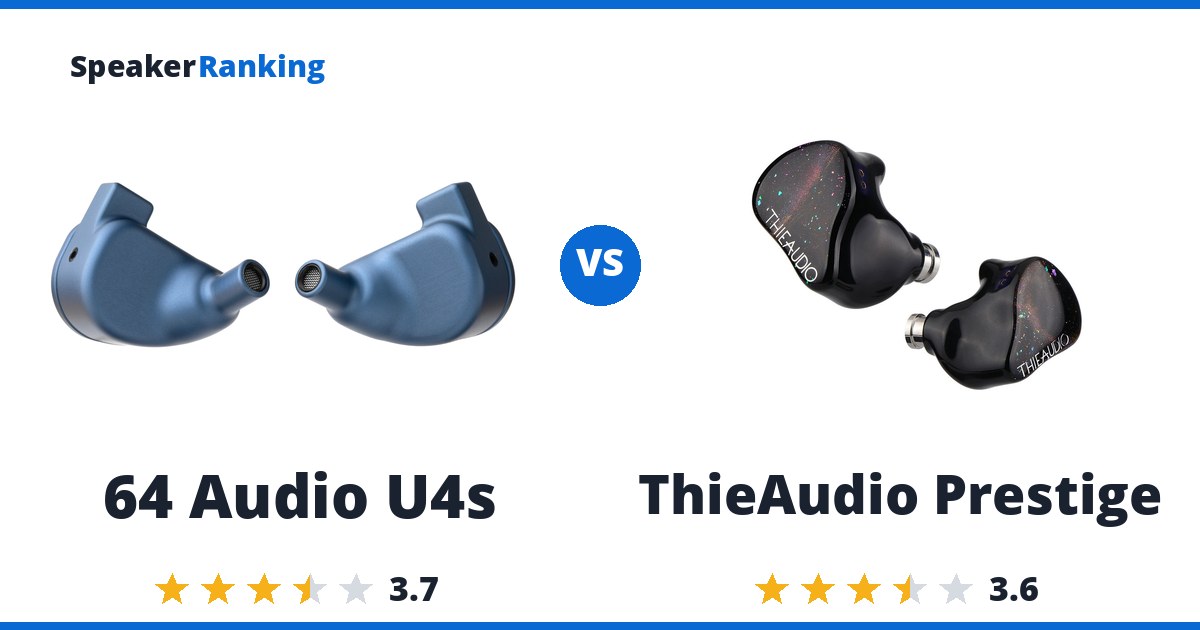 64 Audio U4s vs ThieAudio Prestige