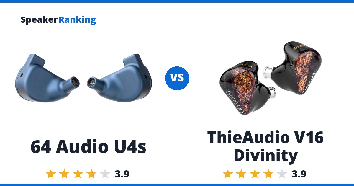 64 Audio U4s vs ThieAudio V16 Divinity