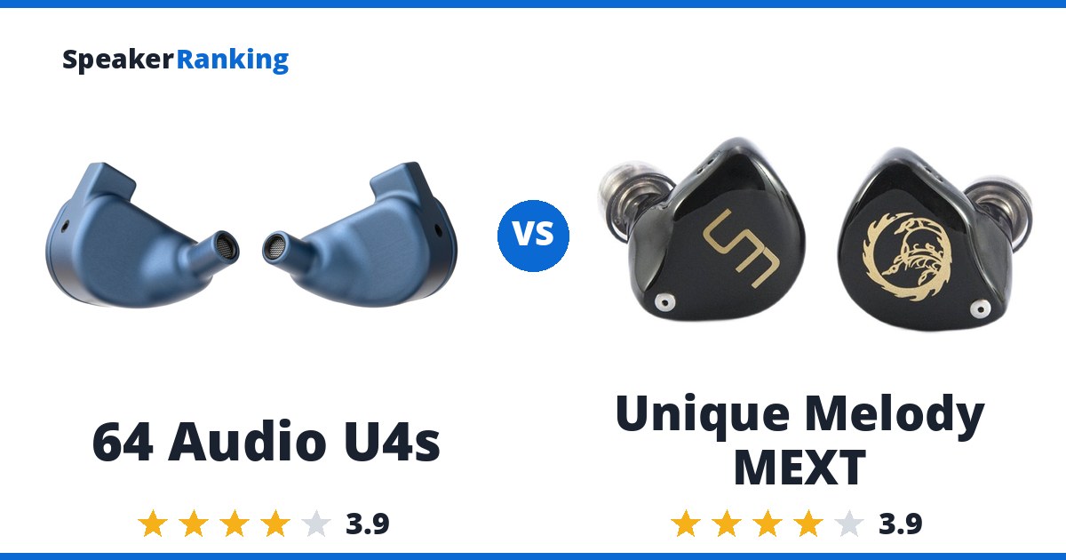64 Audio U4s vs Unique Melody MEXT