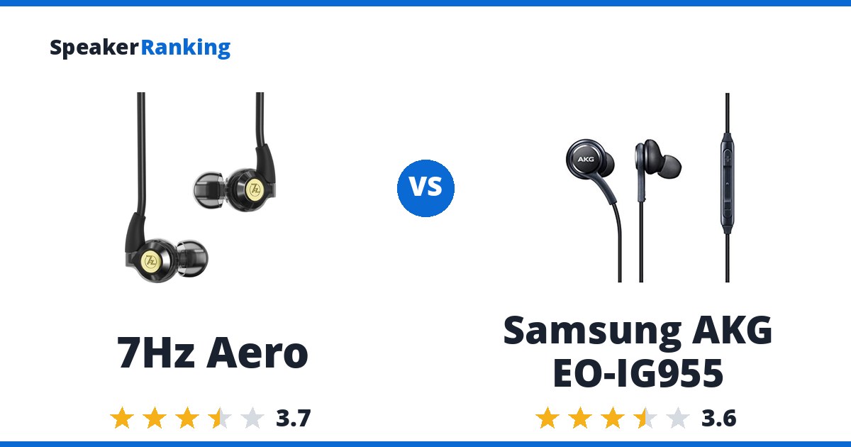 7Hz Aero vs Samsung AKG EO-IG955