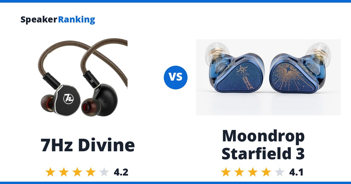 7Hz Divine vs Moondrop Starfield 3