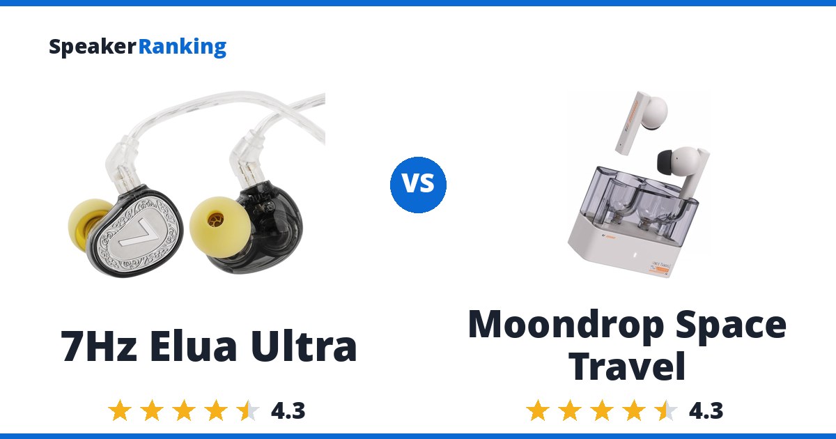 7Hz Elua Ultra vs Moondrop Space Travel