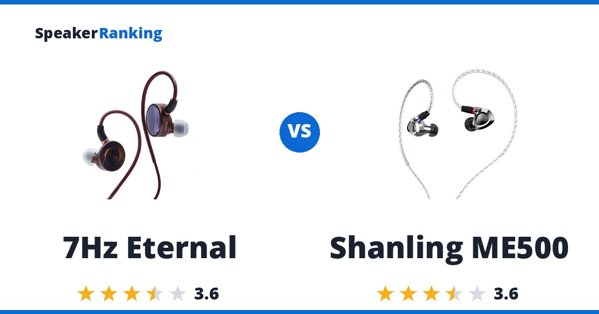 7Hz Eternal vs Shanling ME500