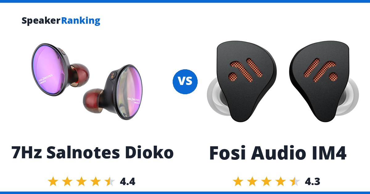 7Hz Salnotes Dioko vs Fosi Audio IM4