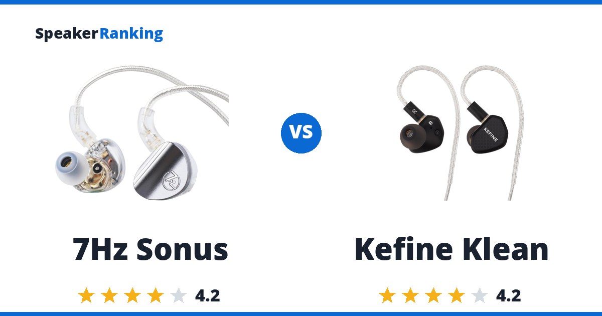 7Hz Sonus vs Kefine Klean