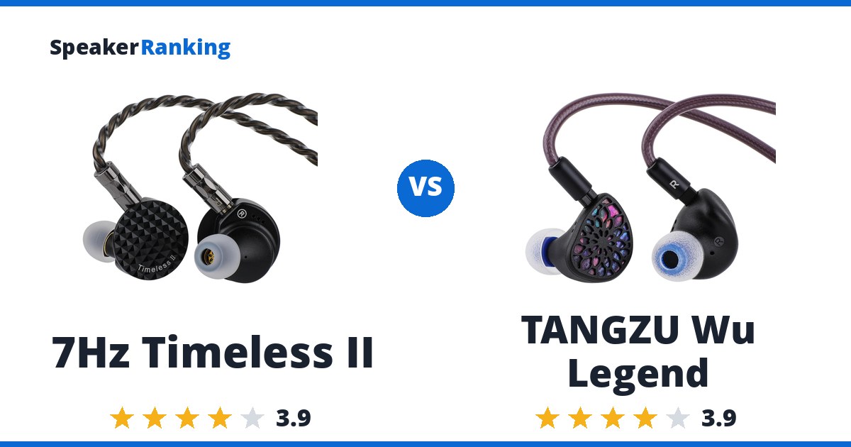 7Hz Timeless II vs TANGZU Wu Legend