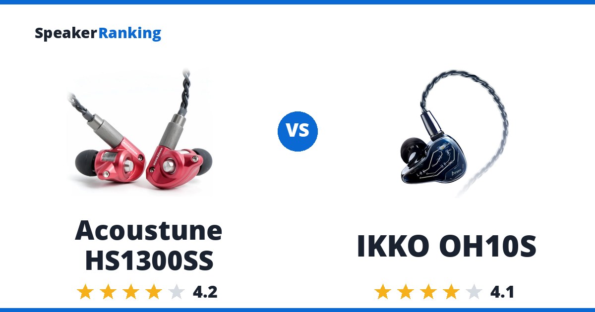 Acoustune HS1300SS vs IKKO OH10S