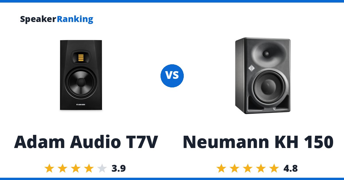 Adam Audio T7V vs Neumann KH 150