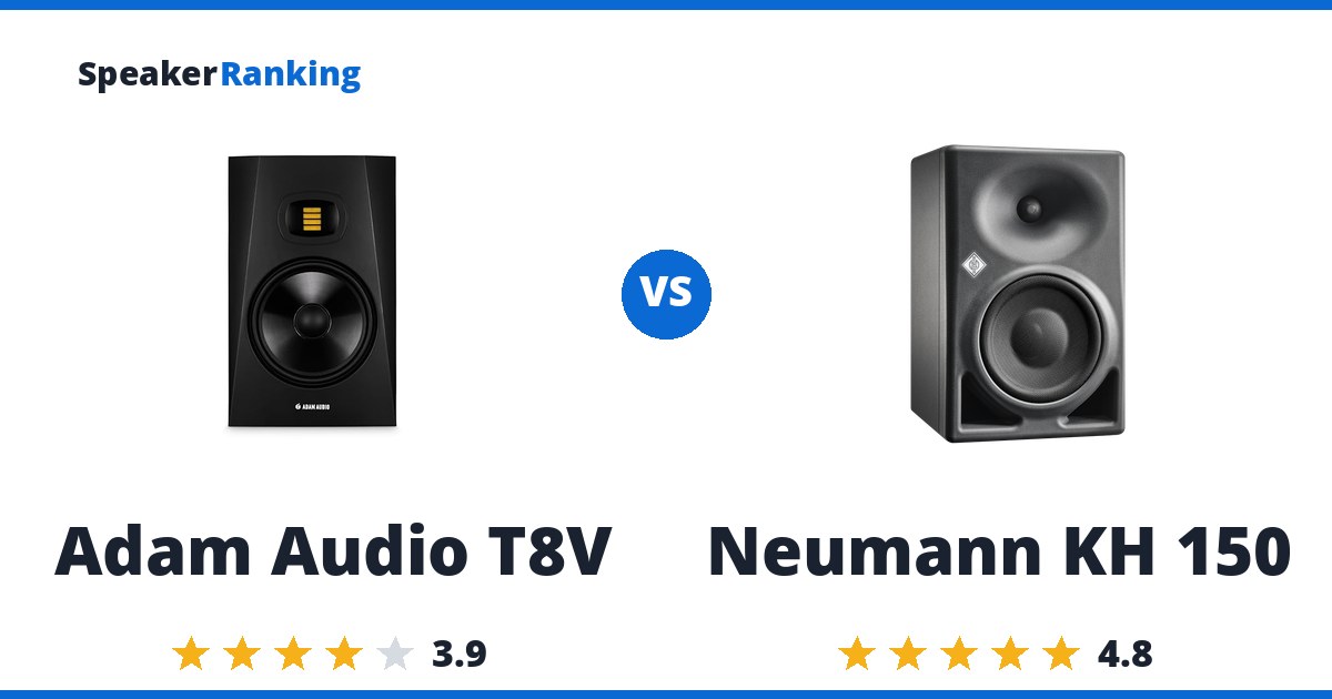 Adam Audio T8V vs Neumann KH 150