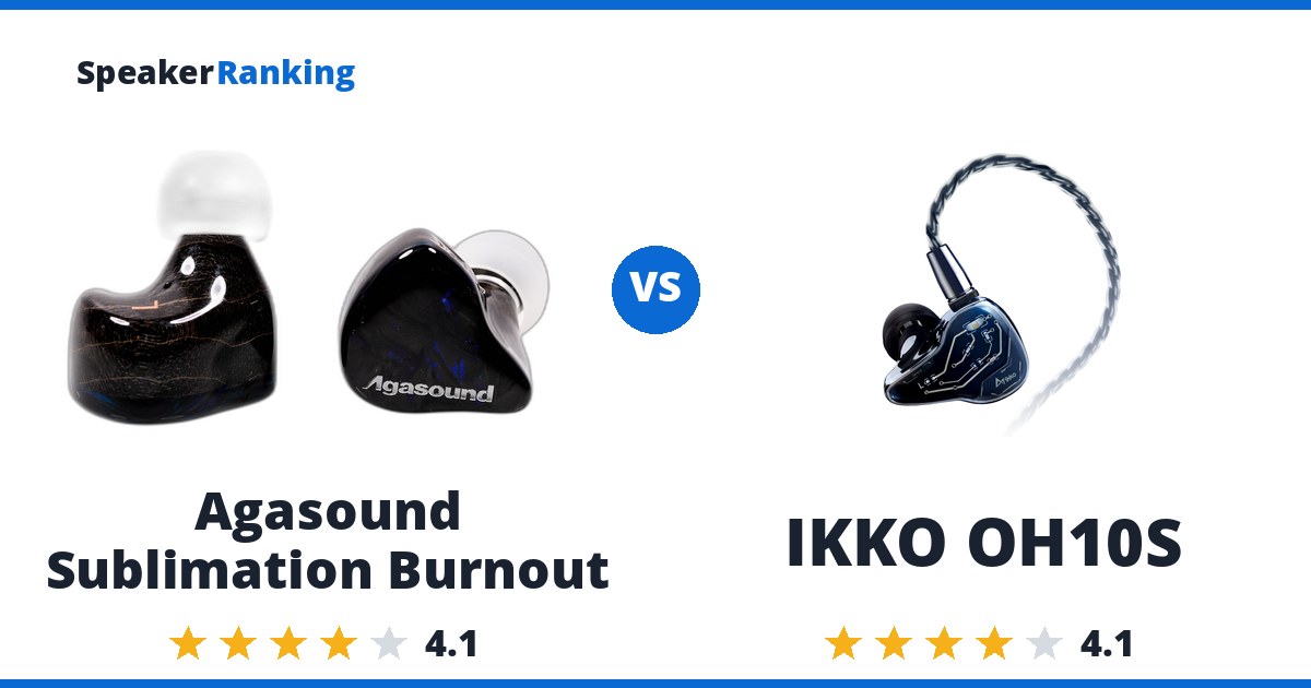 Agasound Sublimation Burnout vs IKKO OH10S