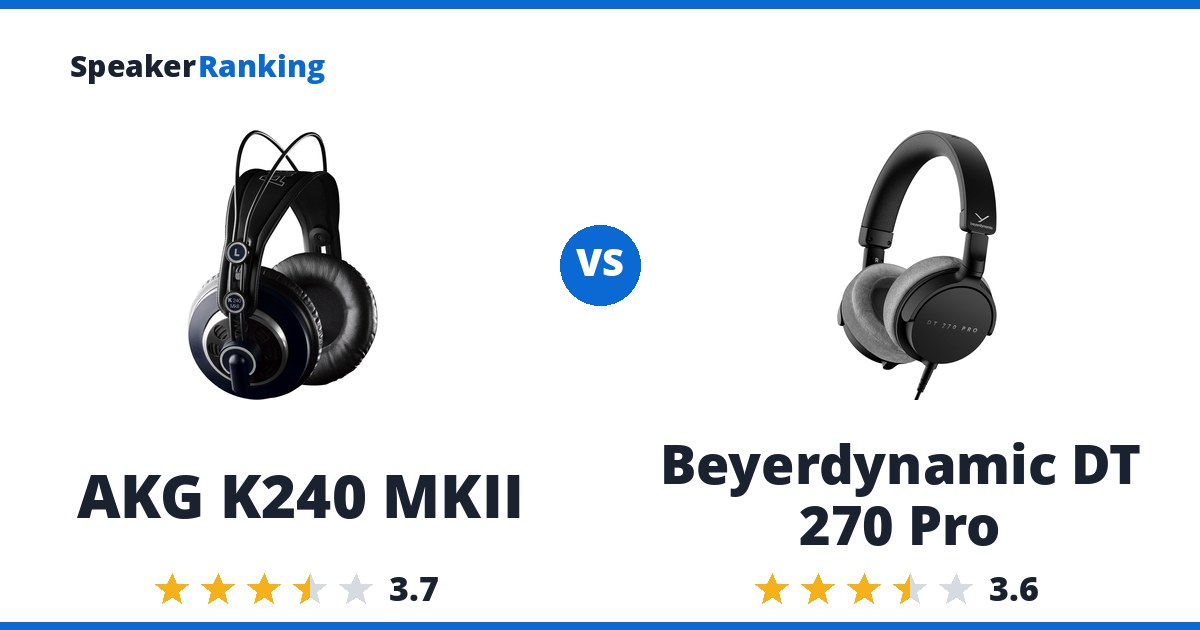 AKG K240 MKII vs Beyerdynamic DT 270 Pro