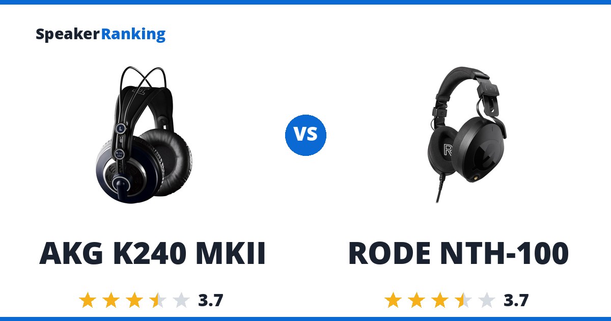 AKG K240 MKII vs RODE NTH-100