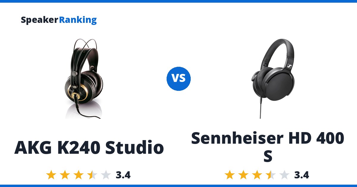 AKG K240 Studio vs Sennheiser HD 400 S